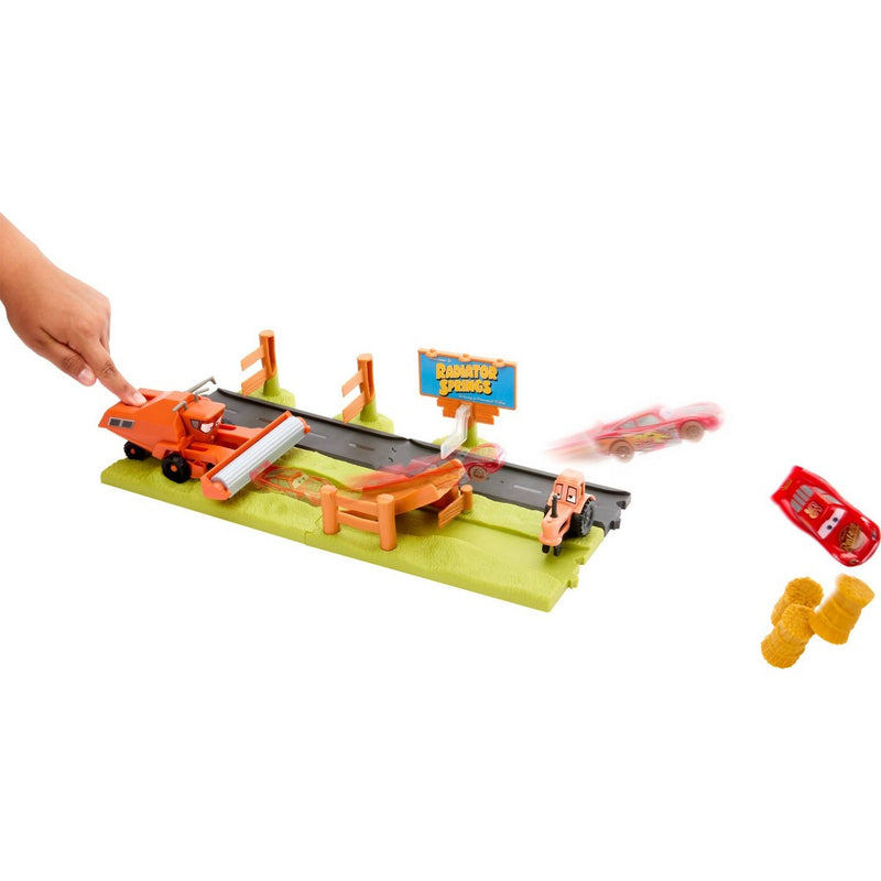 Disney Pixar Cars Frank Escape and Stunt Race Playset