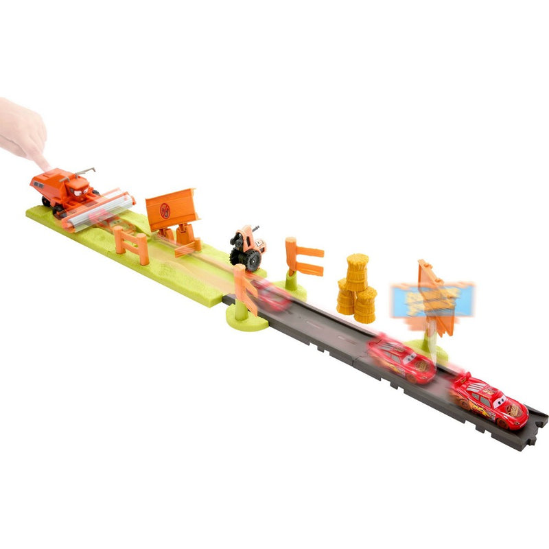 Disney Pixar Cars Frank Escape and Stunt Race Playset