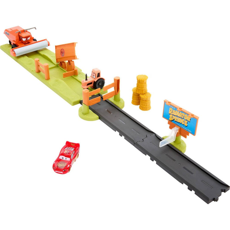 Disney Pixar Cars Frank Escape and Stunt Race Playset