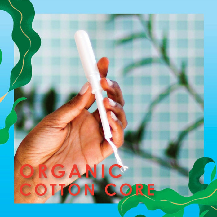 L . Organic Cotton Full Size Multipack Refill Tampons - Regular/Super - 42ct
