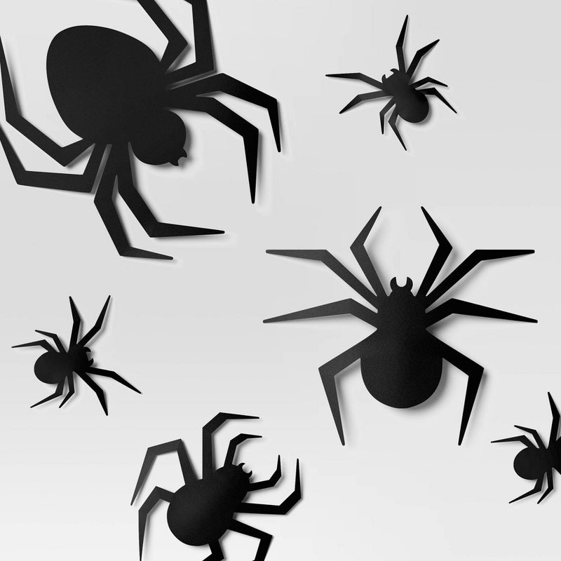 30ct Halloween Decor Kit Spiders - Hyde & EEK! Boutique: No Assembly