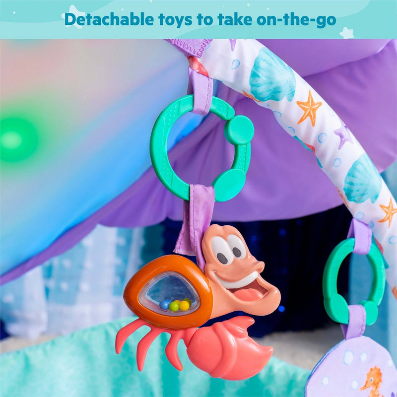 Bright Starts The Little Mermaid Twinkle Trove Light and Music Activity Gym (LOCAL PICKUP ONLY)