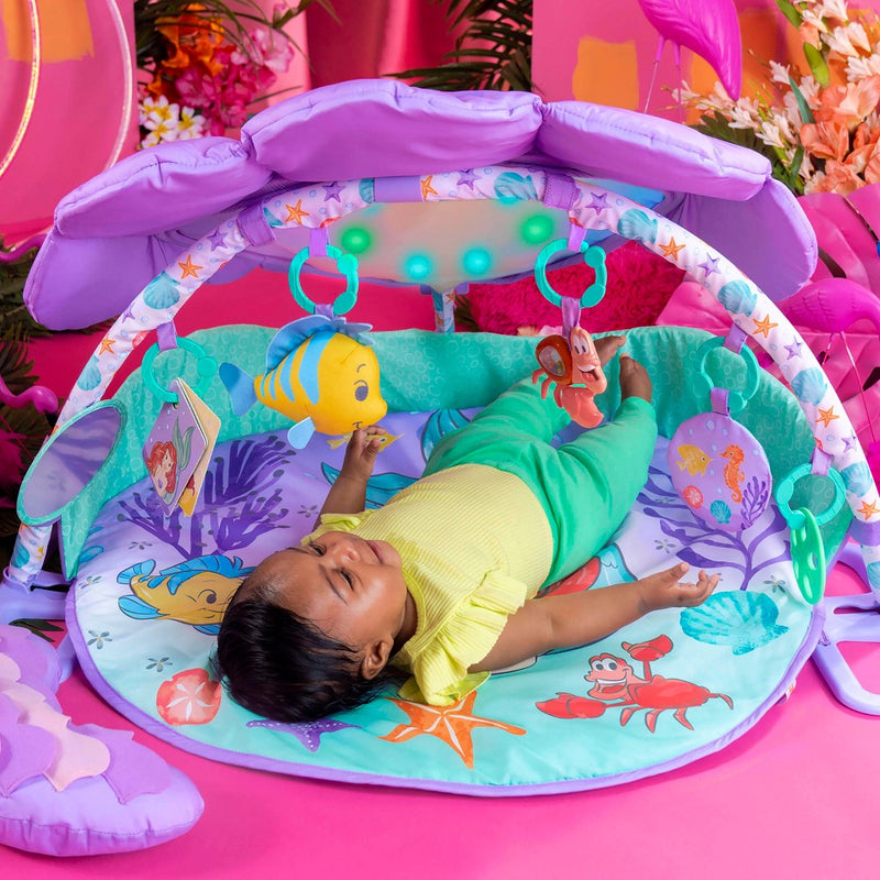 Bright Starts The Little Mermaid Twinkle Trove Light and Music Activity Gym (LOCAL PICKUP ONLY)