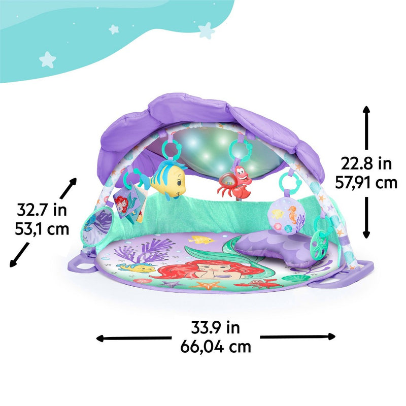Bright Starts The Little Mermaid Twinkle Trove Light and Music Activity Gym (LOCAL PICKUP ONLY)