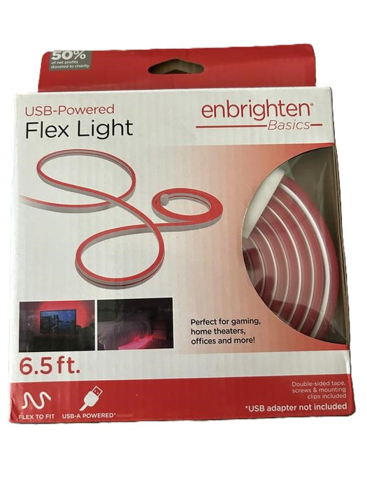 Enbrighten Basics 6.5' Flex Light - Red