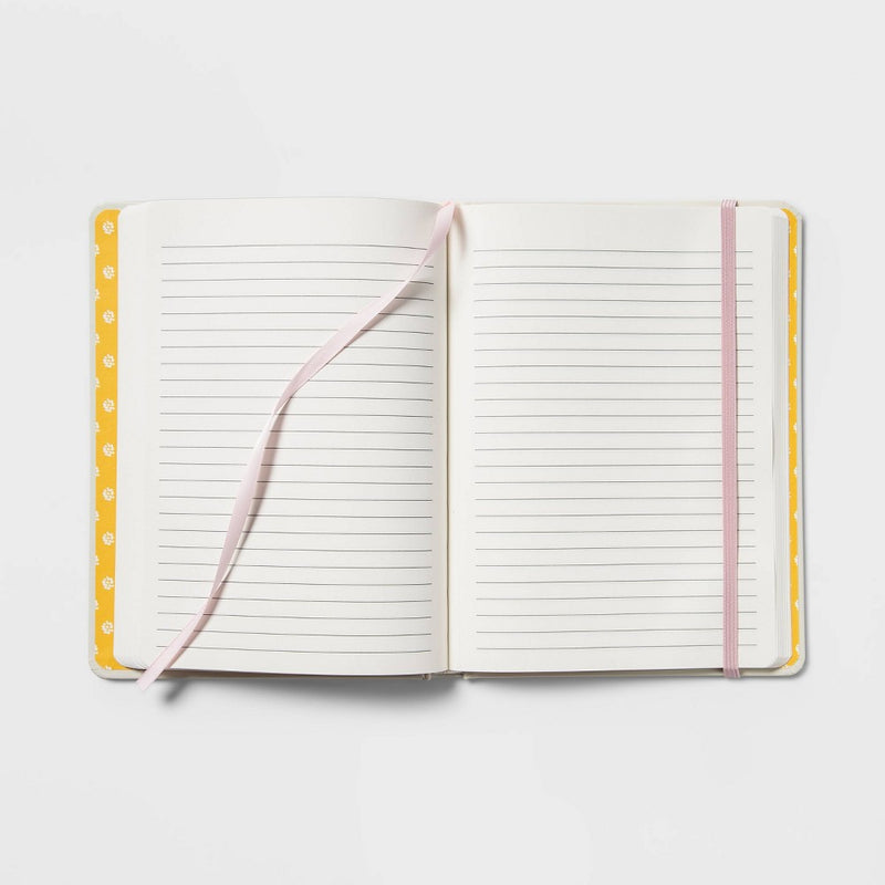 240 Sheet College Ruled Journal 7.75"x5.5" Bookbound Floral - Threshold