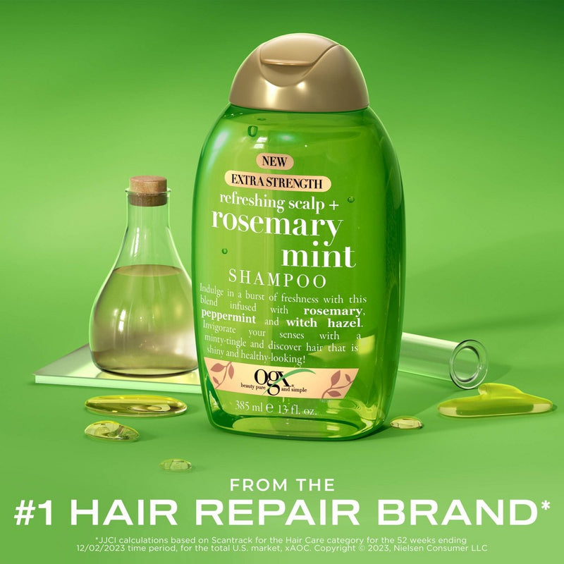 OGX Rosemary Mint Extra Strength Hair Shampoo - 13 fl oz