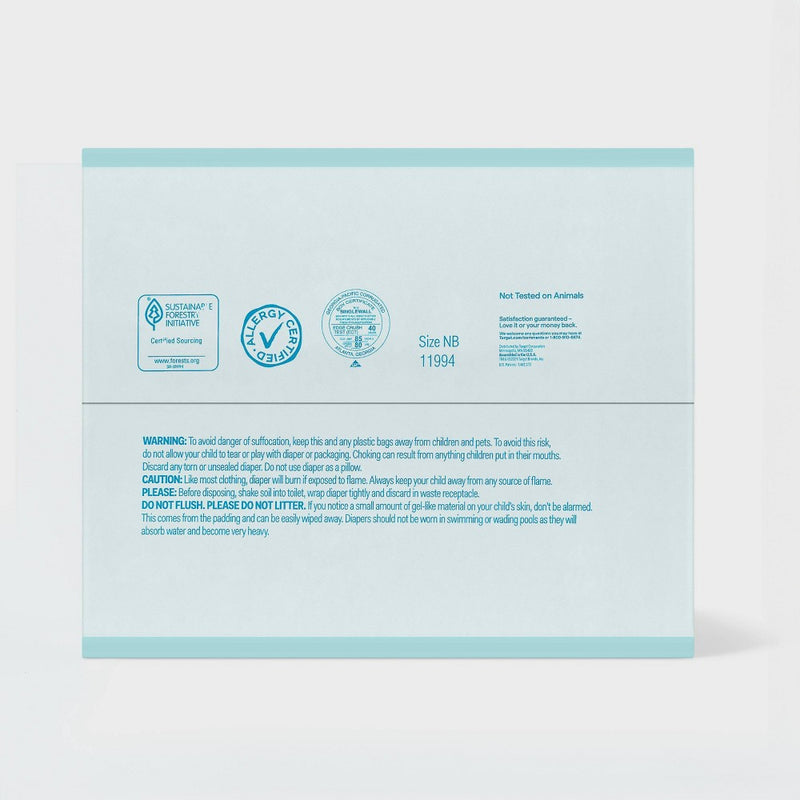 Disposable Diapers - Newborn Size - 162ct - up&upIA