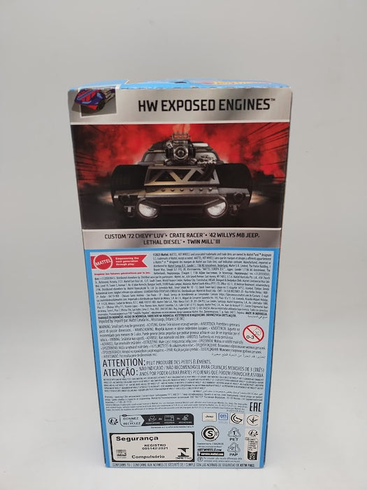 Mattel 5 Car Pack – HW EXPOSED ENGINES SEE DETAILS