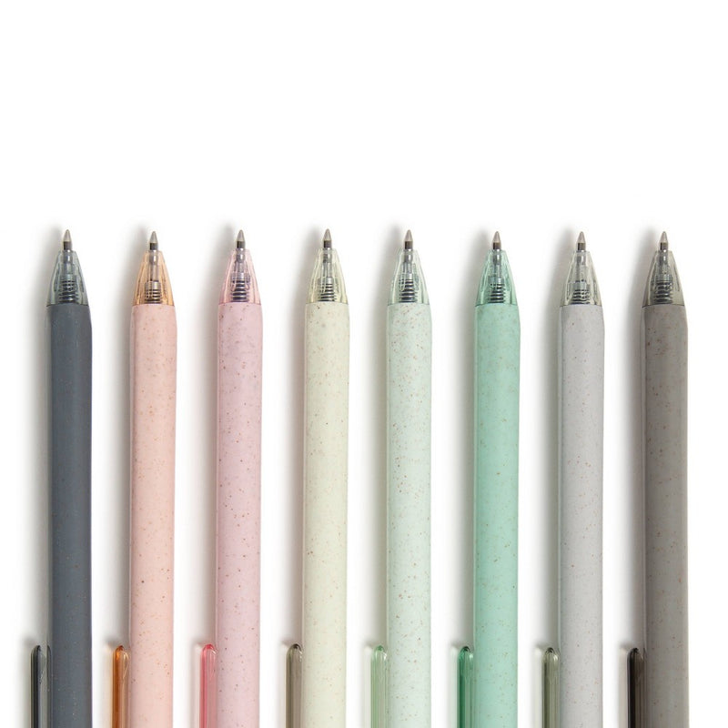 U Brands U-Eco 8ct Gel Ink Pens with Refills Essential Speckle