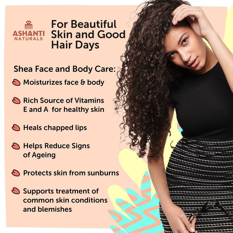 Ashanti African Creamy Shea Butter Anti-Frizz Treatment - 8 fl oz