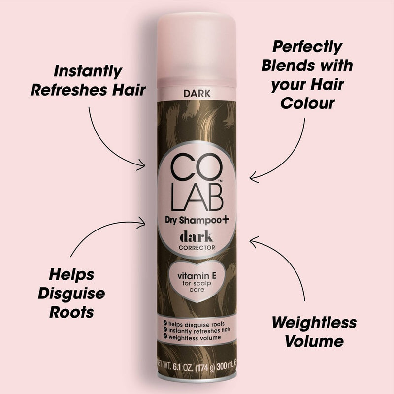 COLAB Dark Corrector Bergamot and Rose Scented Dry Shampoo - 6.1 fl oz