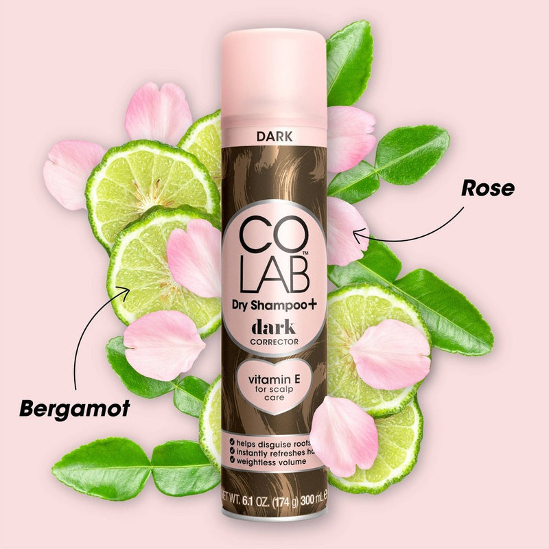 COLAB Dark Corrector Bergamot and Rose Scented Dry Shampoo - 6.1 fl oz