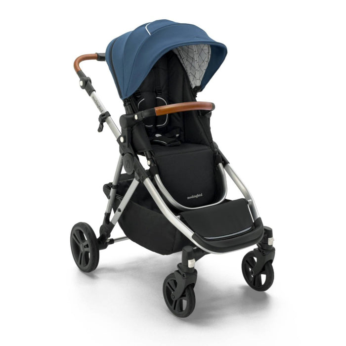 Mockingbird Single-To-Double Stroller 2.0 - Sea Windowpane (LOCAL PICKUP ONLY)
