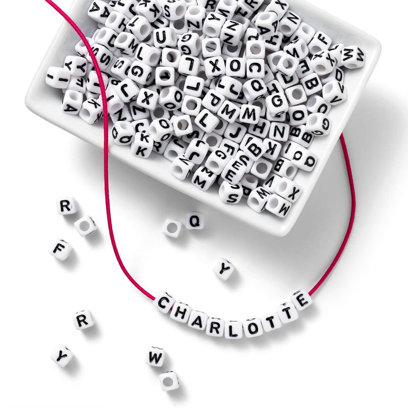 250ct Alphabet Jewelry Beads - Mondo Llama