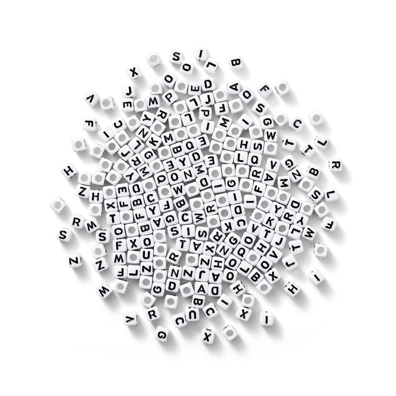 250ct Alphabet Jewelry Beads - Mondo Llama