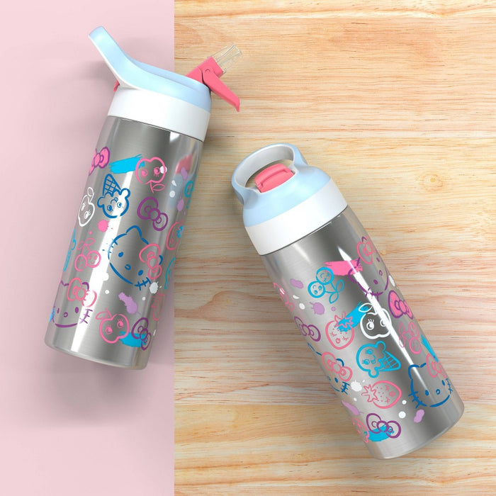 19oz Vacuum Riverside Portable Drinkware Bottle 'Hello Kitty' - Zak Designs
