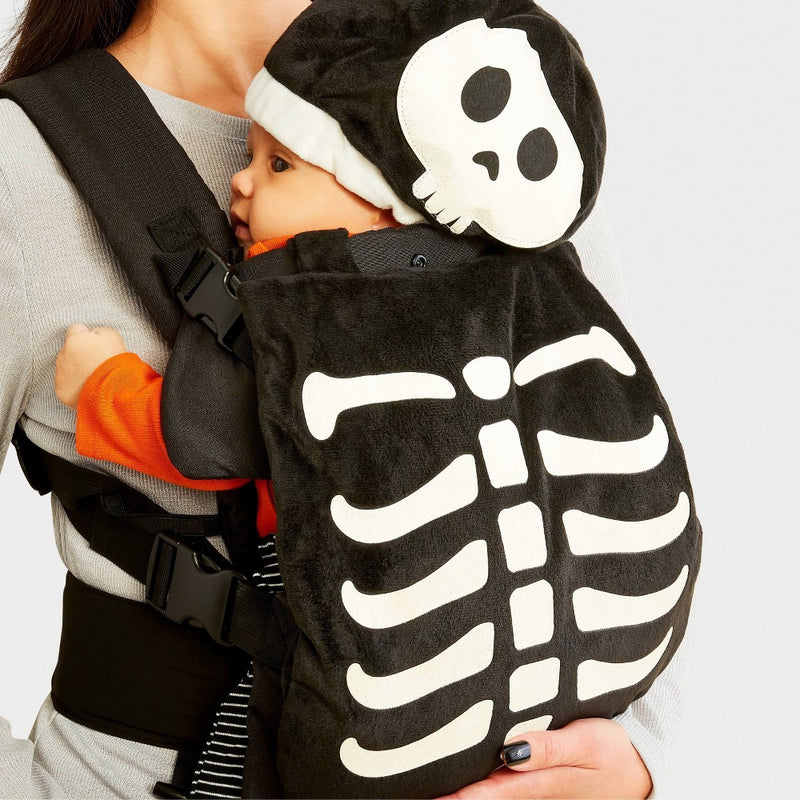 Baby Skeleton Infant Carrier and Hat Halloween Costume Set - Hyde & EEK! Boutique