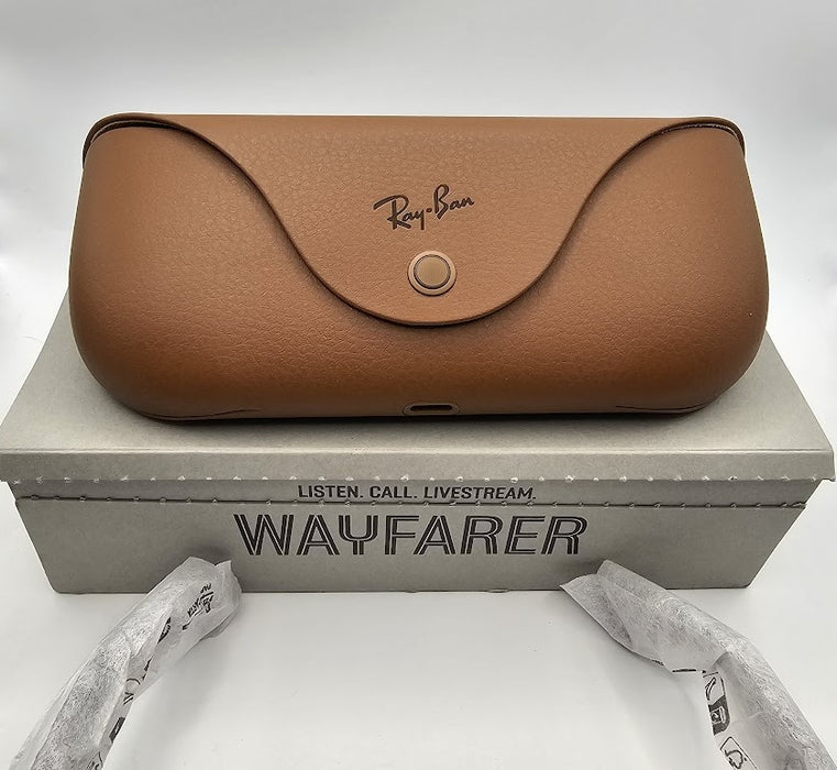 Ray-Ban Meta Wayfarer Matte Black Polarized Graphite Lenses *OPEN BOX*