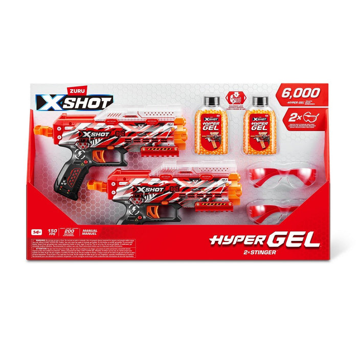 X-Shot Hyper Gel Mini Blaster - 2PK with 8 Darts (LOCAL PICKUP ONLY)