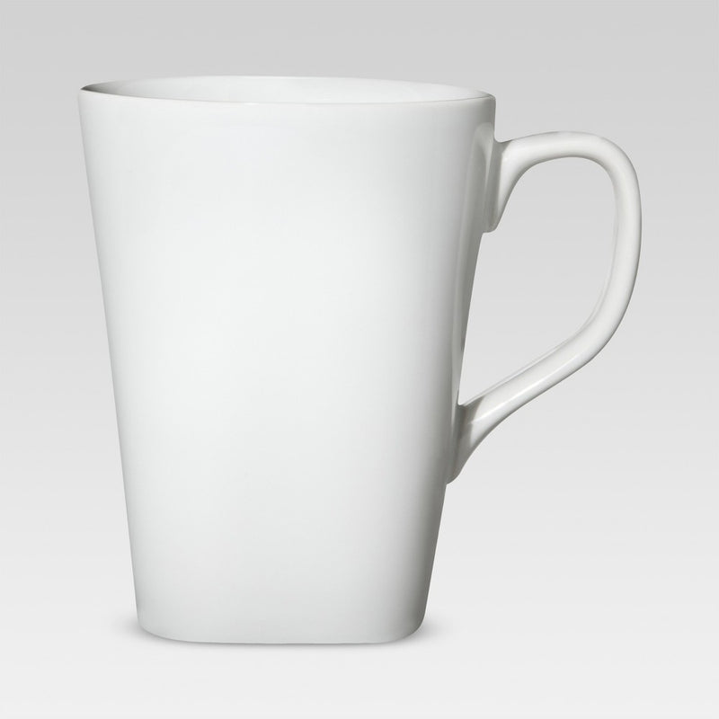 Square Coffee Mug 13oz Porcelain - Threshold