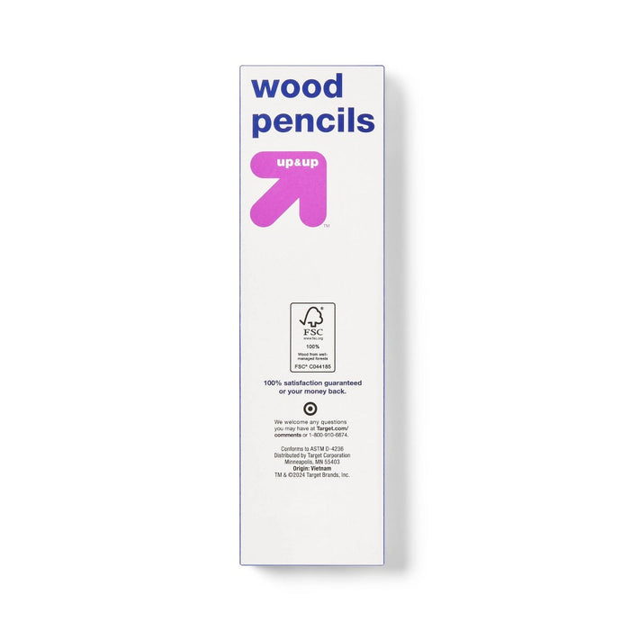 14ct Fashion Wood Pencils - up&up