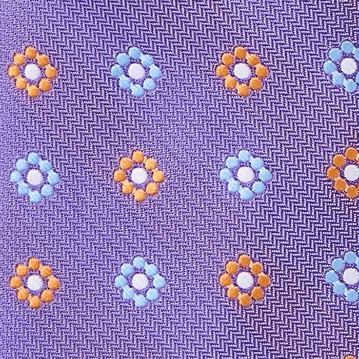 Men's Floral Print Neck Tie - Goodfellow & Co Assorted Purple One Size