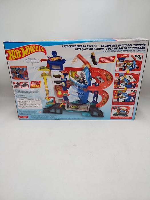 Hot Wheels Attacking Shark Escape Trackset SEE DETAILS