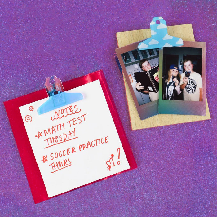 Best Year Ever Acrylic Magnetic Locker Photo Clipboard