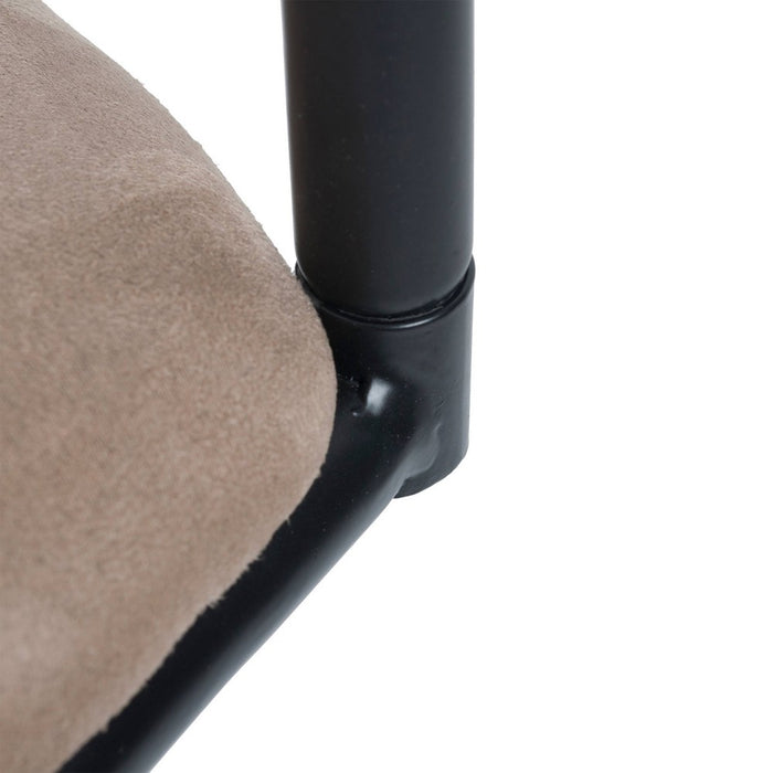 Robinson Adjustable Counter Height Barstool Dark Bronze - Holli Furniture: Swivel Seat, Metal Frame, Footrest (LOCAL PICKUP ONLY)