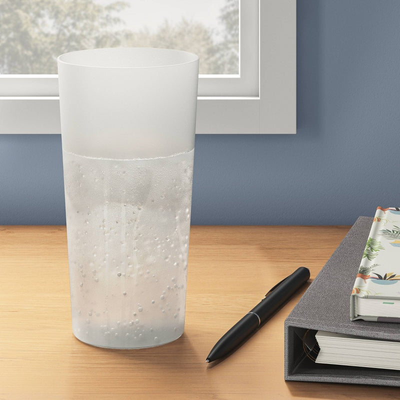 26 fl oz Plastic Tall Tumbler Ivory - Room Essentials