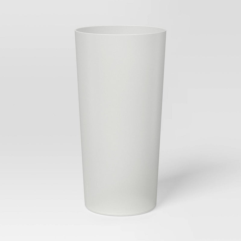 26 fl oz Plastic Tall Tumbler Ivory - Room Essentials