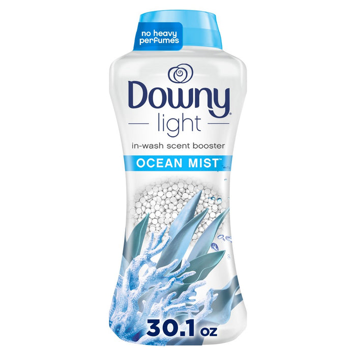 Downy Light Ocean Mist In-Wash Scent Booster Beads - 30.1oz