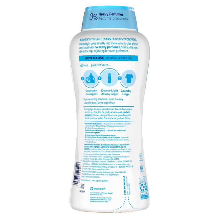 Downy Light Ocean Mist In-Wash Scent Booster Beads - 30.1oz