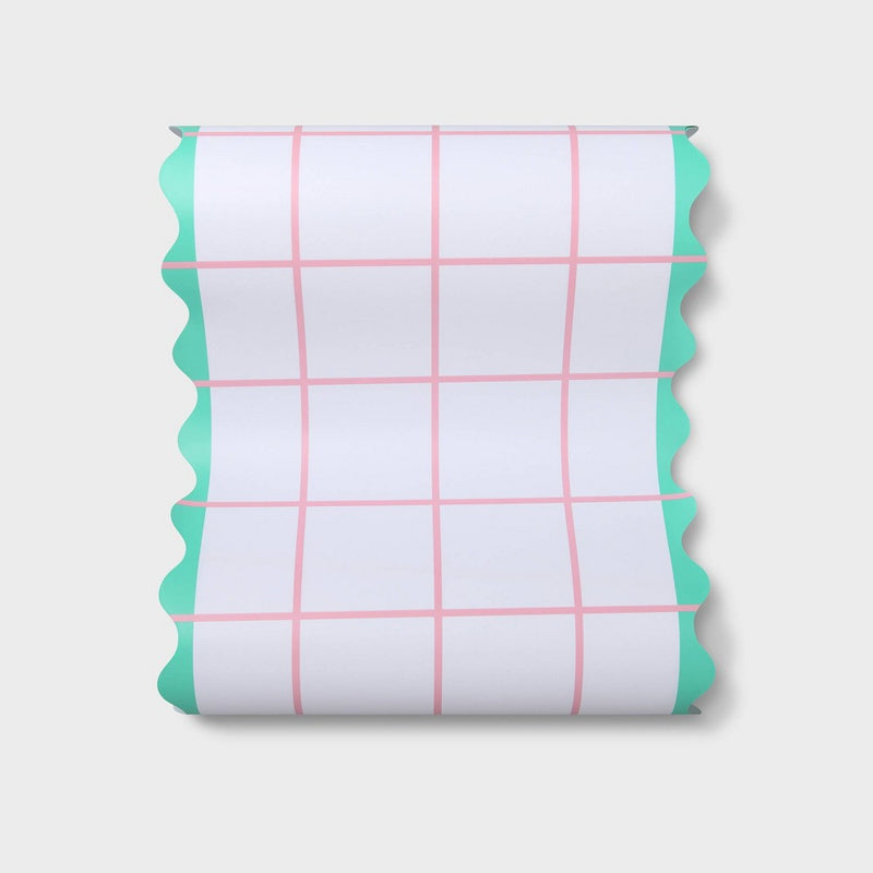 Pink and Green Table Runner