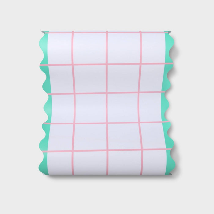 Pink and Green Table Runner