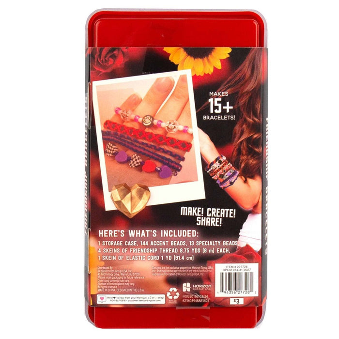 Mad Love Friendship ABS Beaded Bracelet Kit 163pc - Bullseye's Playground
