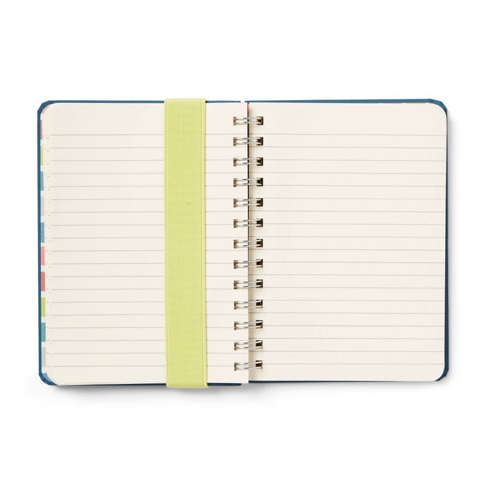Spiral College Ruled Journal with Pouch Blue - up&up