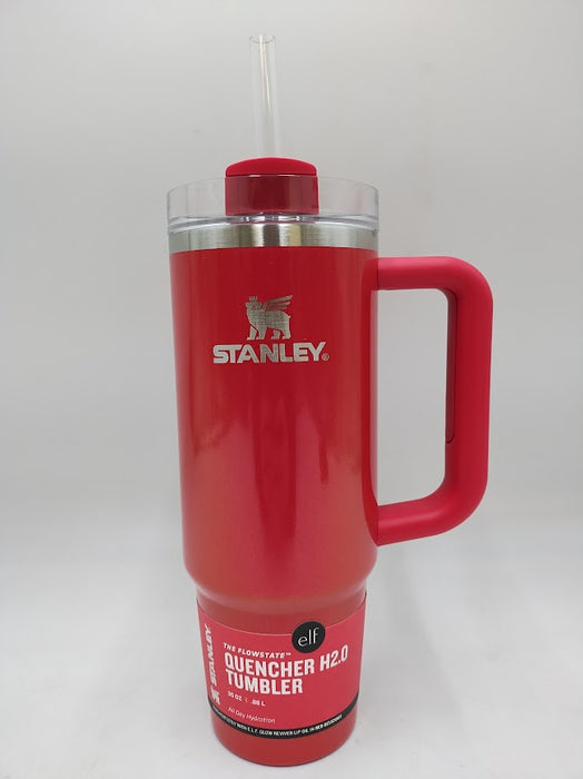 Stanley 30 oz Stainless Steel FlowState Quencher Tumbler Red Delicious - e.l.f.