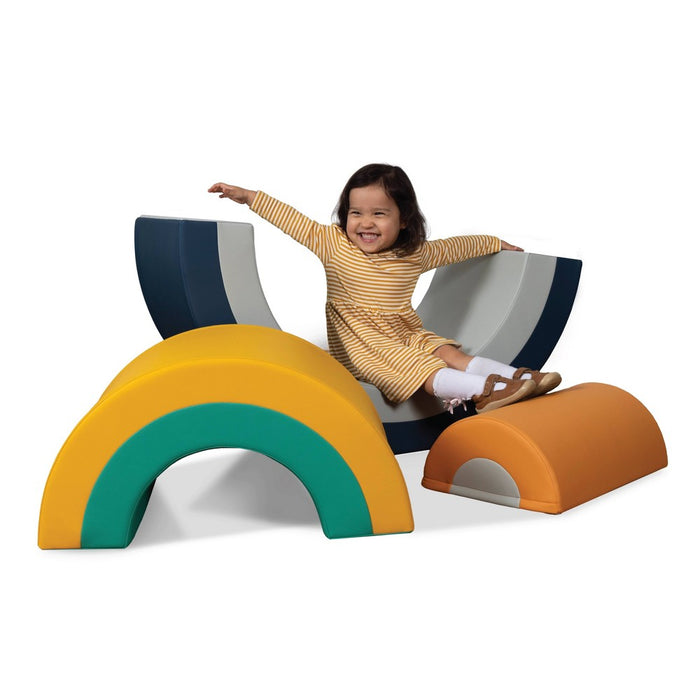 Playtopia Foam Rainbow Set Soft Play Equipment - 3pc (LOCAL PICKUP ONLY)