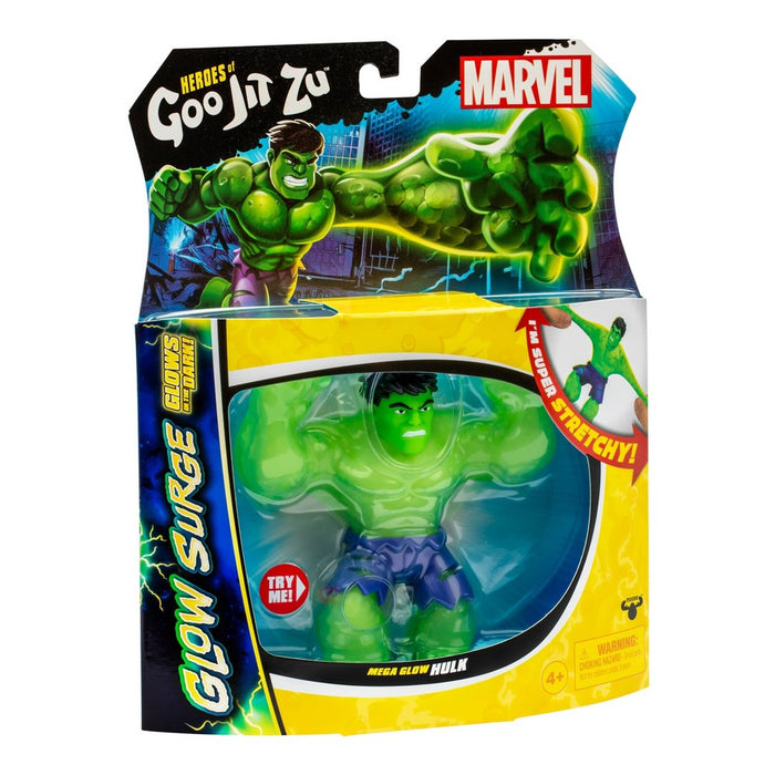 Heroes of Goo Jit Zu Marvel Hulk Glow Surge Figure