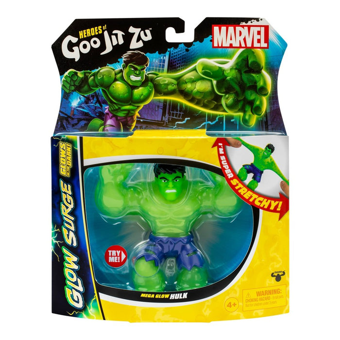Heroes of Goo Jit Zu Marvel Hulk Glow Surge Figure
