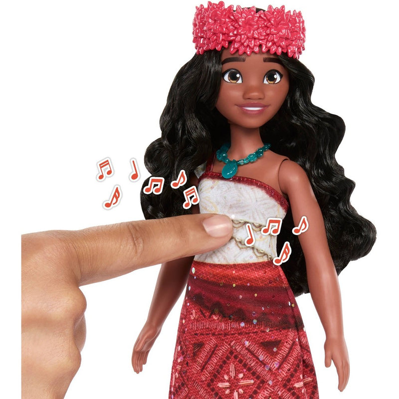 Disney Moana 2 10" Singing Adventure Moana Sings We are Back in English Doll