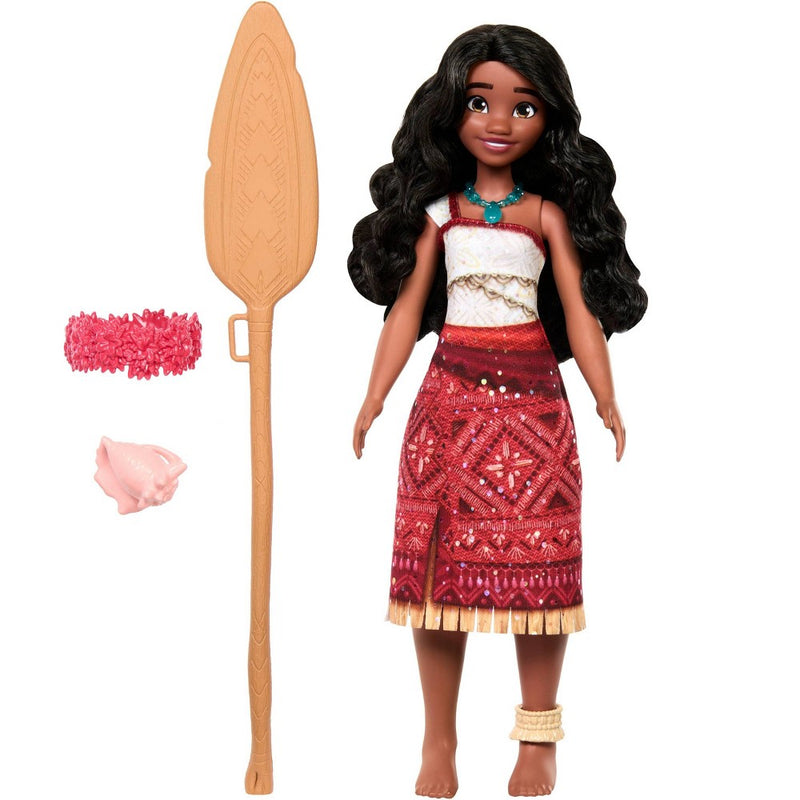 Disney Moana 2 10" Singing Adventure Moana Sings We are Back in English Doll