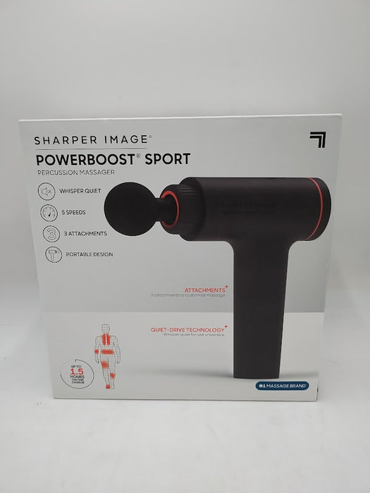 Sharper Image Powerboost Sport Percussion Handheld Massager