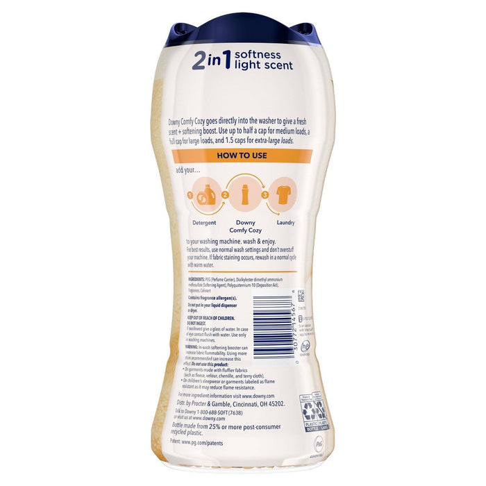 Downy Comfy Cozy + Toasted Vanilla Laundry Additive Beads - 13oz