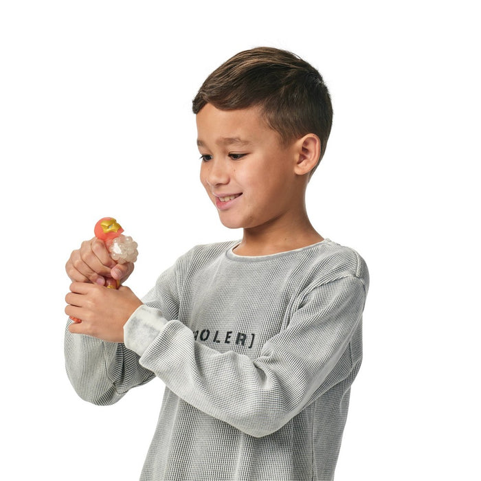 Heroes of Goo Jit Zu Marvel Iron Man Glow Surge Figure