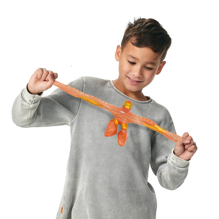 Heroes of Goo Jit Zu Marvel Iron Man Glow Surge Figure