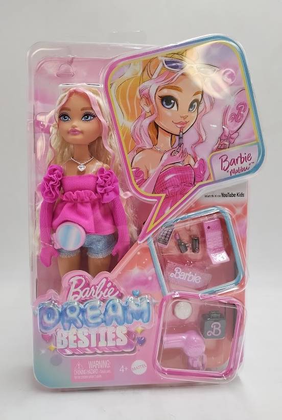 Barbie Dream Besties Malibu Fashion Doll Blonde Hair/Blue Eyes