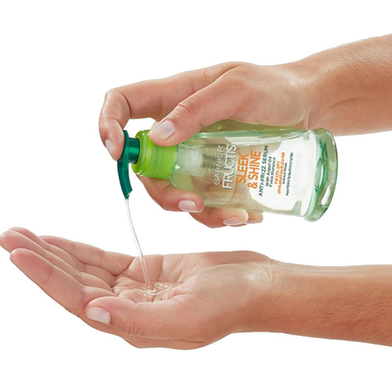 Garnier Fructis Sleek & Shine Anti-Frizz Serum - 5.1 fl oz